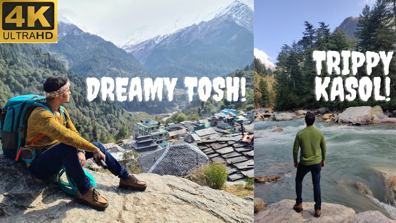Kasol & Tosh Travel Vlog| Best cafes in Kasol| Chalal trek| Pinkfloyd Cafe| Magic Brownies in Tosh??