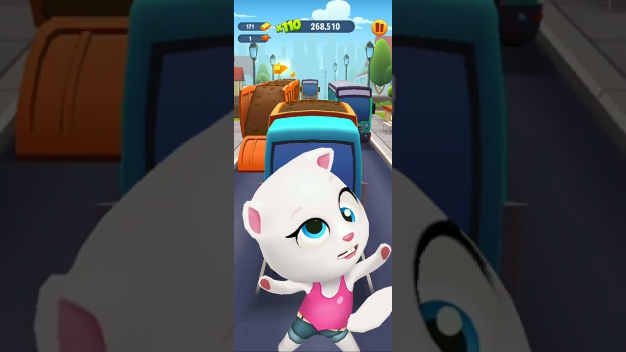 Talking Tom gold run Failed Funny Episode 1