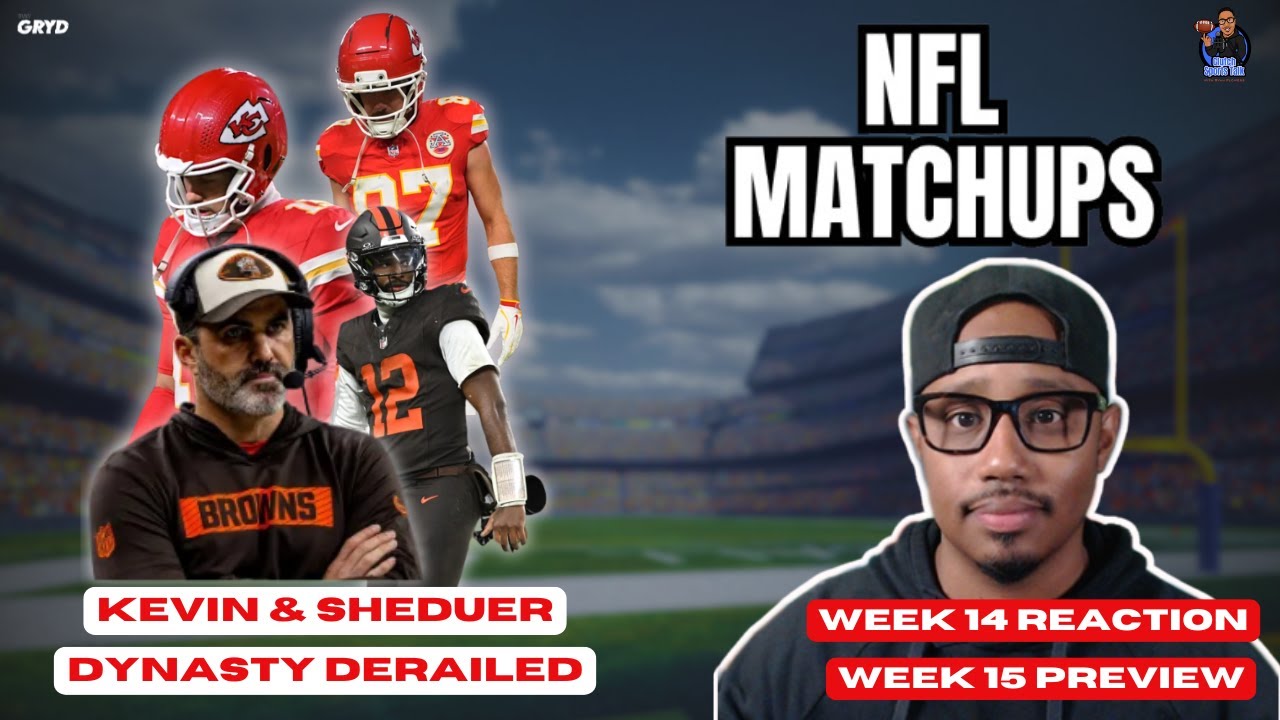 🔥 NFL Matchups LIVE – Week 15 Breakdown! 🔥 “Stefanski vs. Shedeur? Chiefs Collapse?