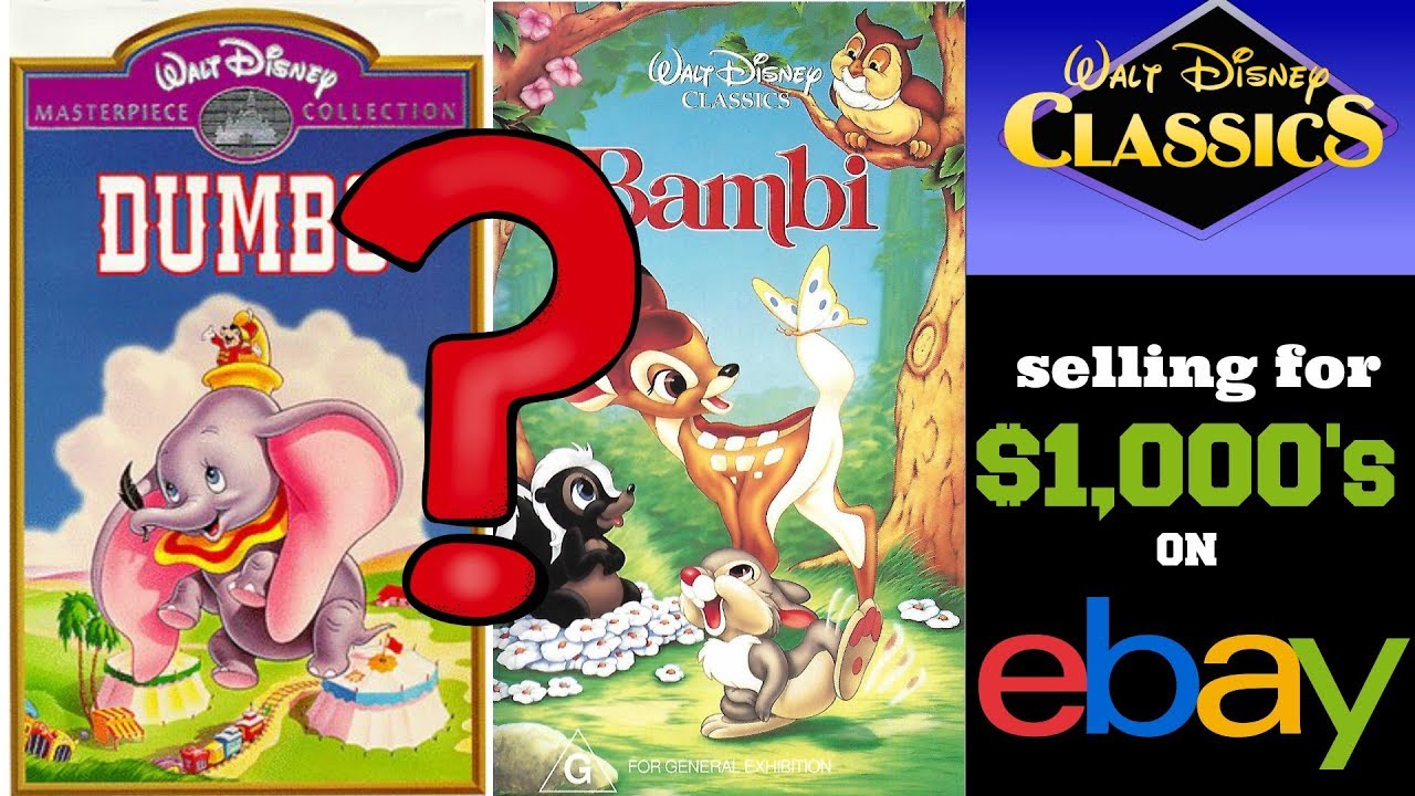 Видеокассеты Disney Black Diamond не стоят тысячи — не ведитесь!