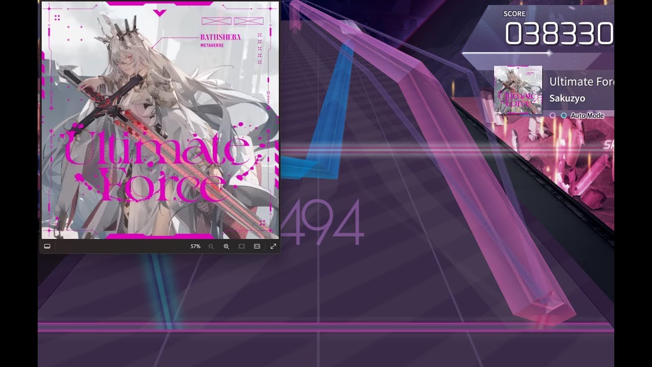 【Arcaea Fanmade/For birthday】Ultimate Force - Sakuzyo【Future】