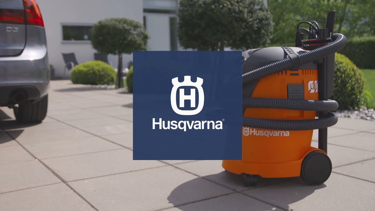 Husqvarnas Grovdammsugare