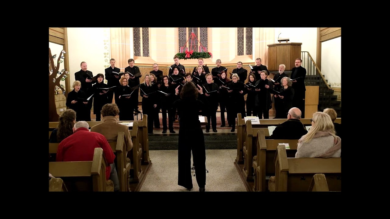Kammerchor Mannheim: Konzert in der Ev. Stadtkirche Ladenburg am 11.12.2022
