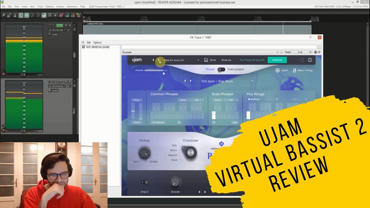 ujam Virtual Bassist 2 review