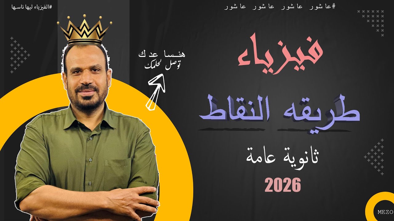 ملخص طريقة النقاط | الصف الثالث الثانوي