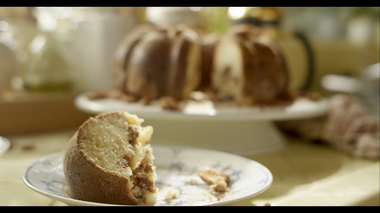 My Favorite Coffee Cake Recipe: Classic Sour Cream Bundt with Pecans