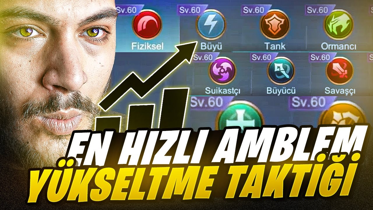 EN HIZLI AMBLEM Y&Uuml;KSELTME TAKTİĞİ - Mobile Legends 2023