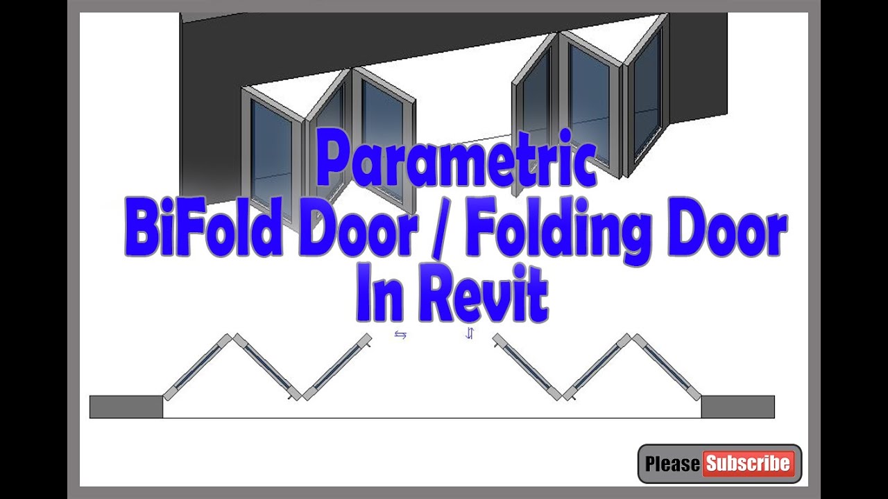 Parametric BiFold Door / Folding Door | In Revit