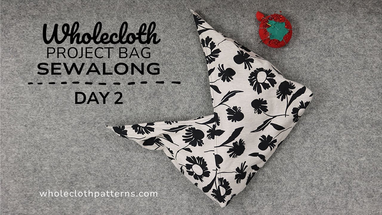 Wholecloth Project Bag Sewalong Day 2 - How to Print and Assemble the PDF Sewing Pattern