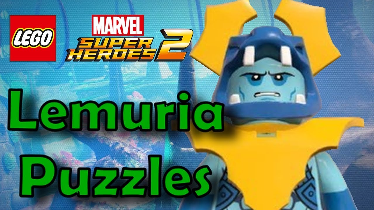Все пазлы Лемурии в LEGO Marvel Superheroes 2