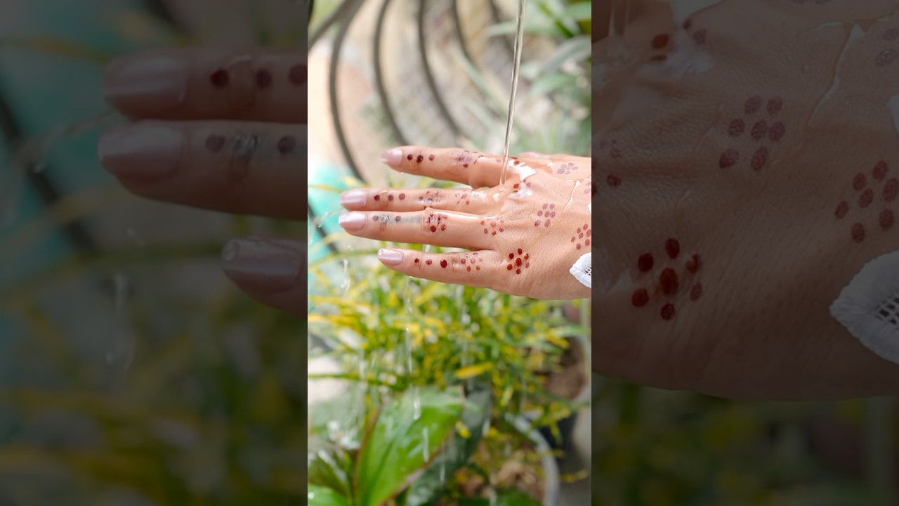 Tried the Viral Instant Injection Mehendi: Get Henna Color in 2 Minutes | Niharika Jain #hennacolor