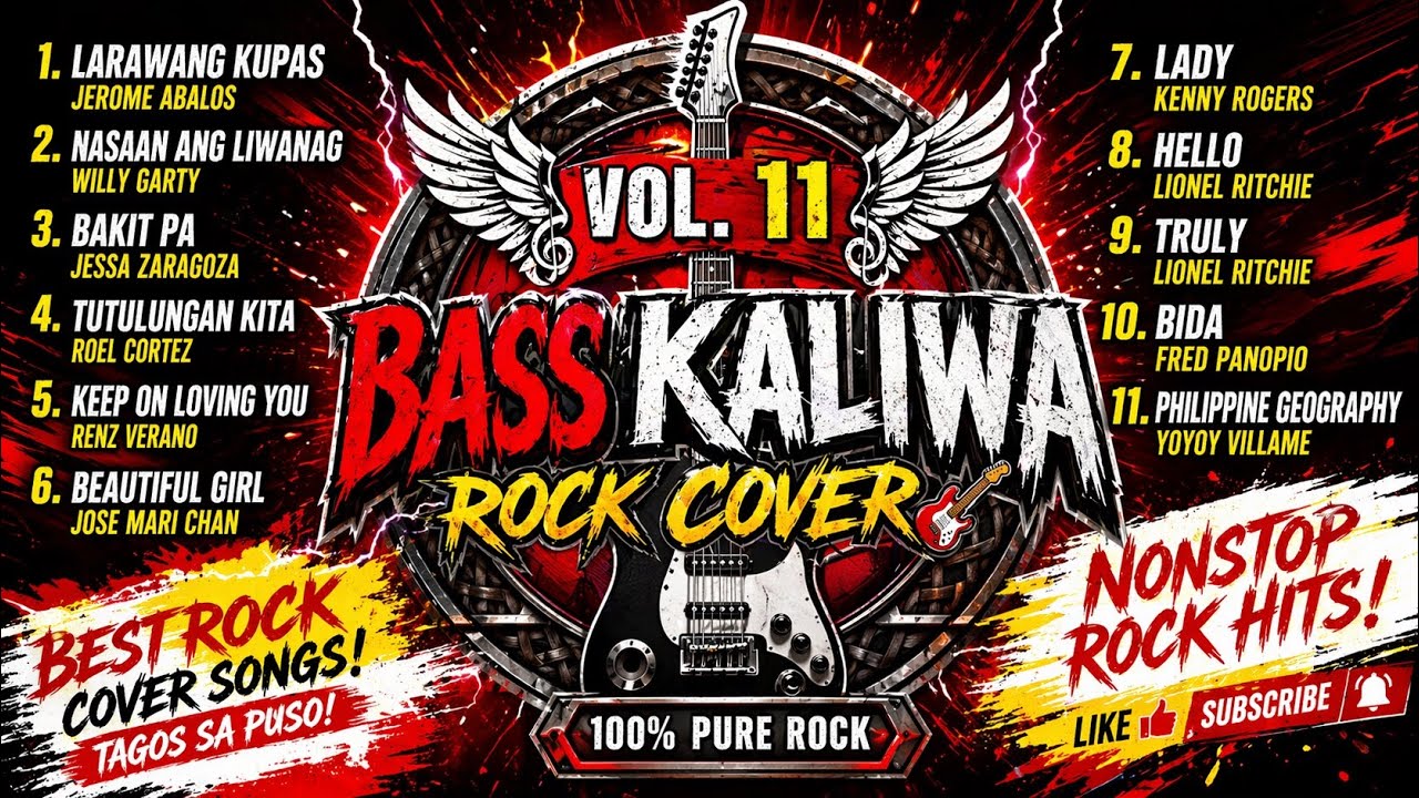 “VOL. 11 🎸 ROCK COVERS