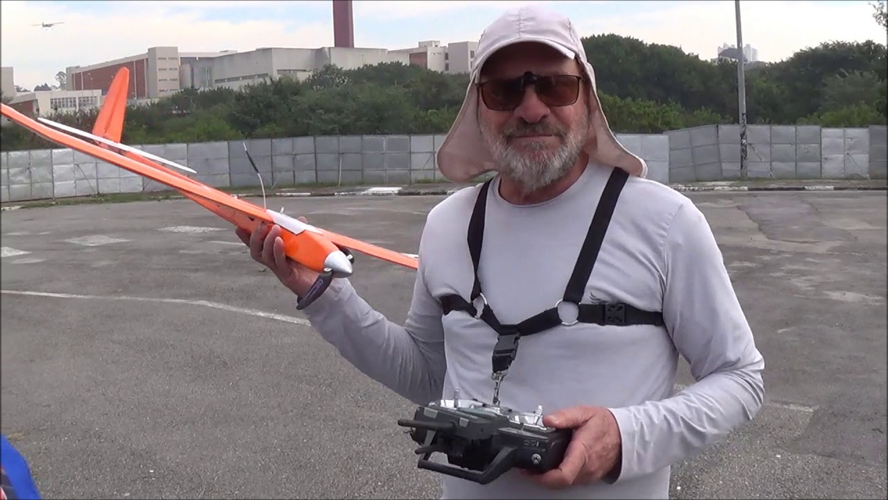 Planador TERA V4  RC  do Sansom no Aeropoli!!!  Pra conferir!!!
