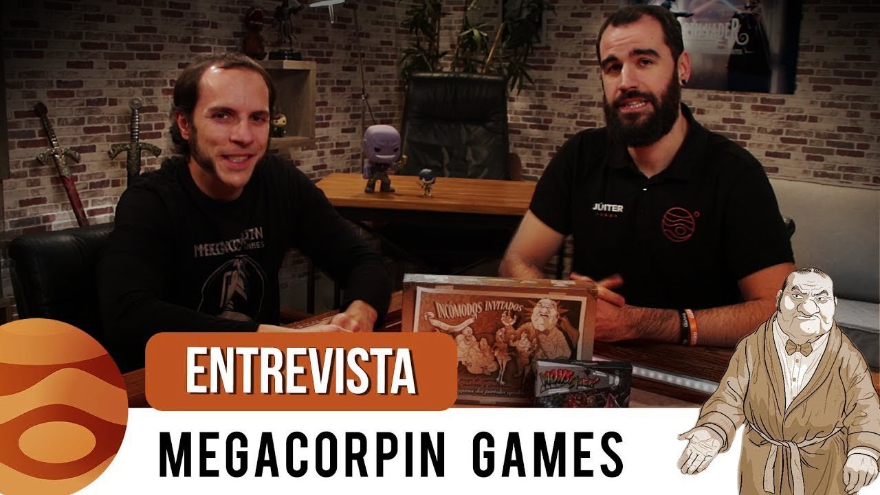 Cómo EDITAR y PRODUCIR un juego de mesa en ESPAÑA | Entrevista a Megacorpin Games #jupientrevista