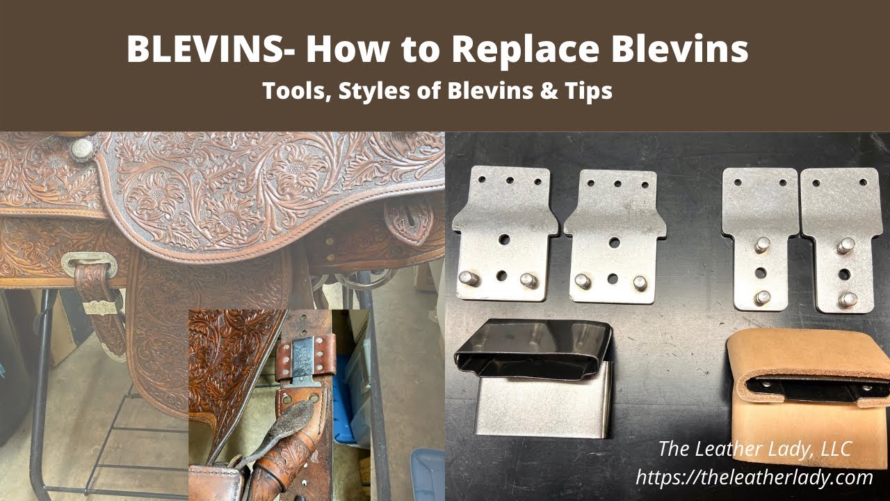 SADDLE REPAIR - BLEVINS:  How To Replace A Blevins On Your Saddle & PRO TIPS