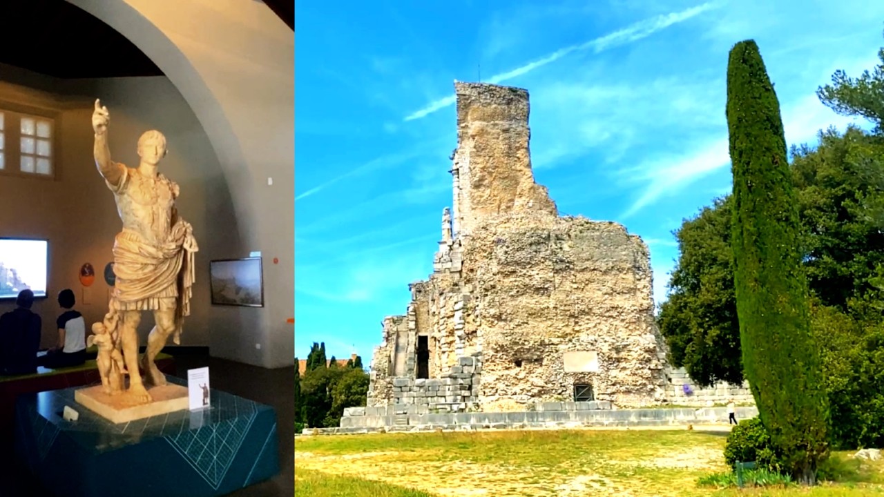 La Turbie, Trofeum Augusta Oktawiana (Trofeum Alp)