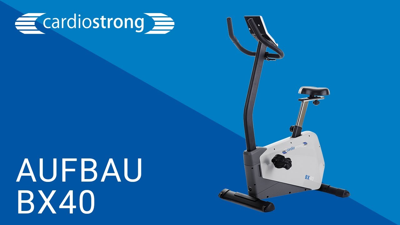 Aufbauvideo cardiostrong BX40 Ergometer | Montageanleitung