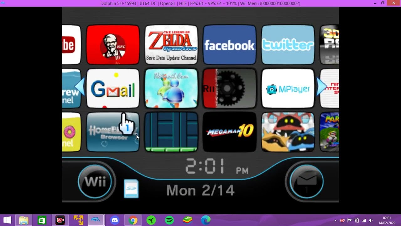 My Wii Menu