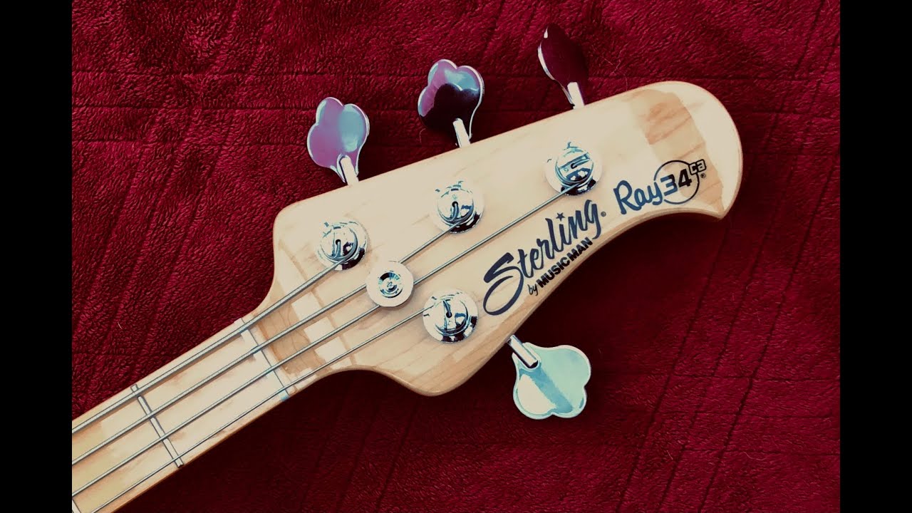 Basszusgitár tesztek Megyával - Sterling by Musicman Ray 34CA