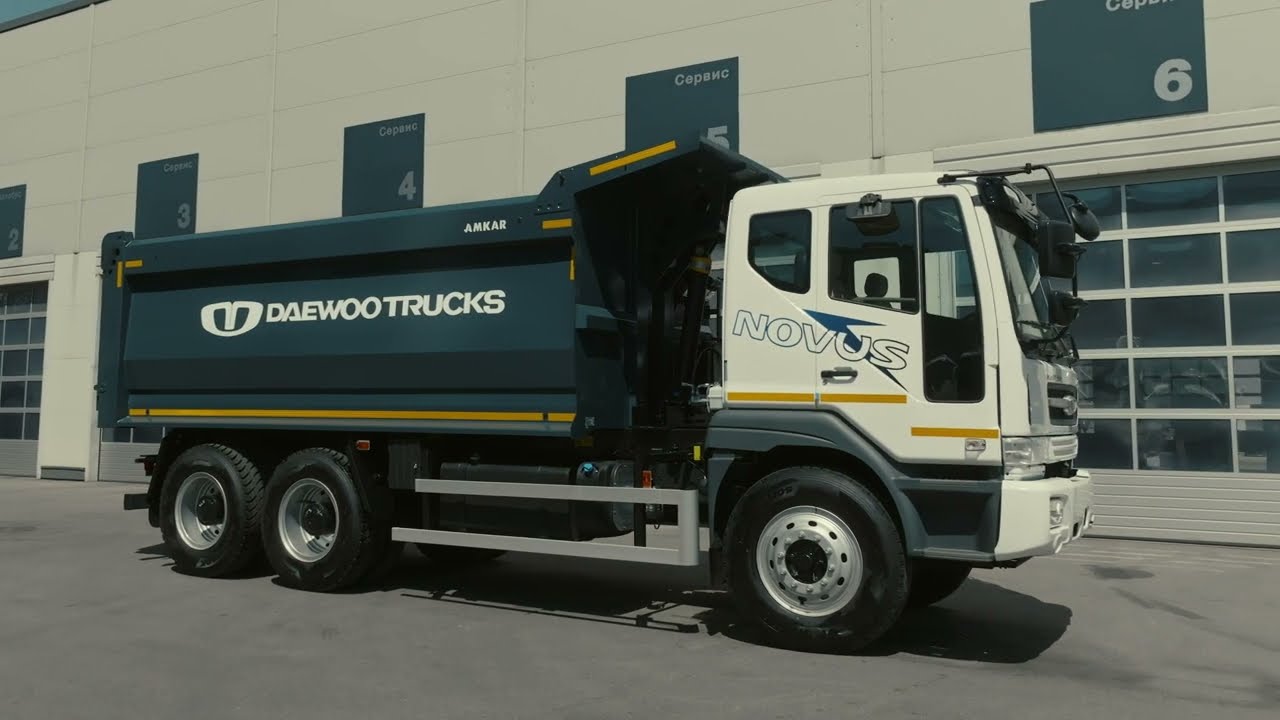 Обзор самосвала Daewoo Novus 6x4