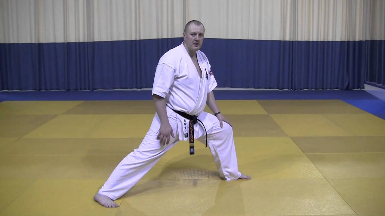 Дзенкуцу дачи - dzenkutsu dachi кёкусинкай каратэ