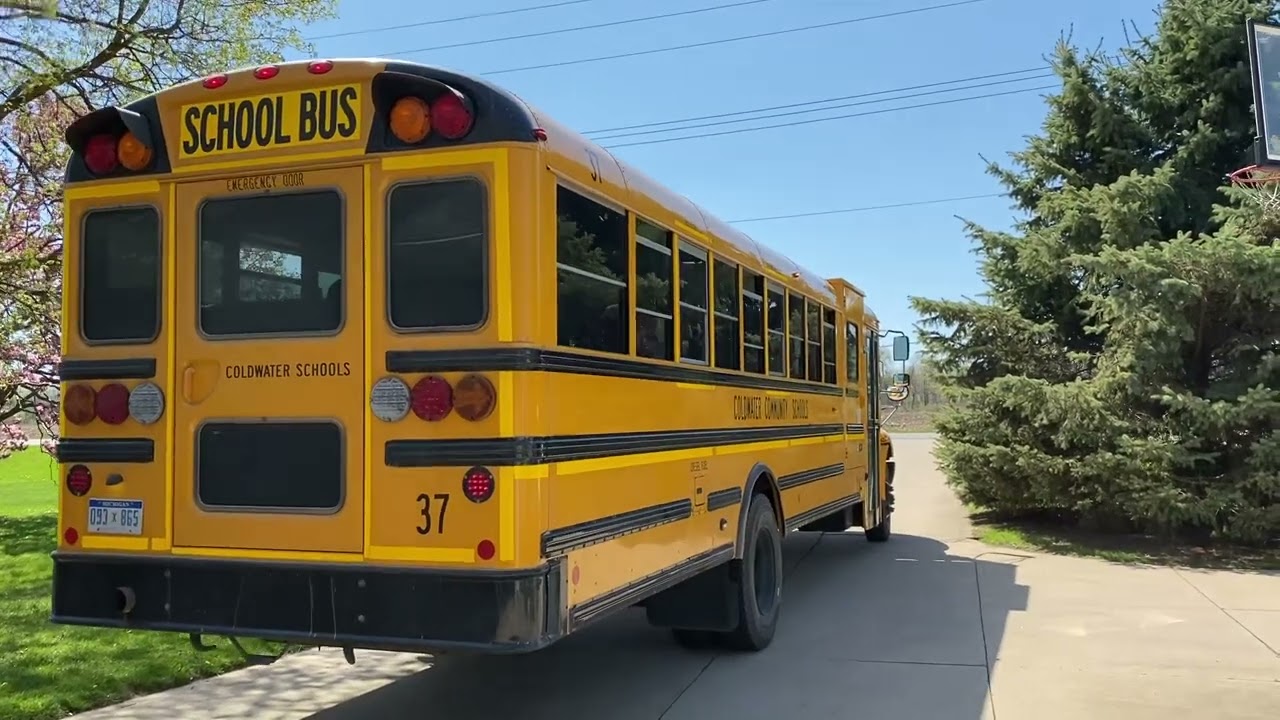 Sam getting off the school bus lift & home from school, Jess sub driver 4.24.25 @onthatnote