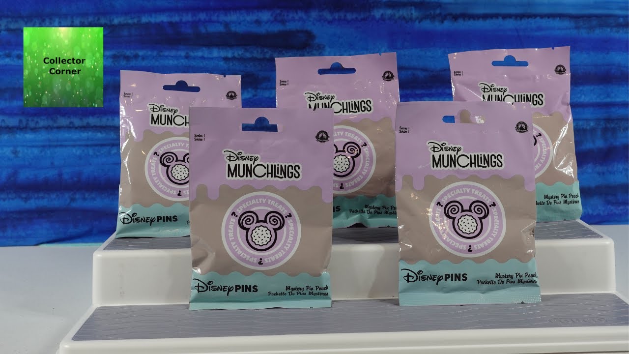 Открытие таинственной булавки из первого сезона Disney Munchlings | CollectorCorner