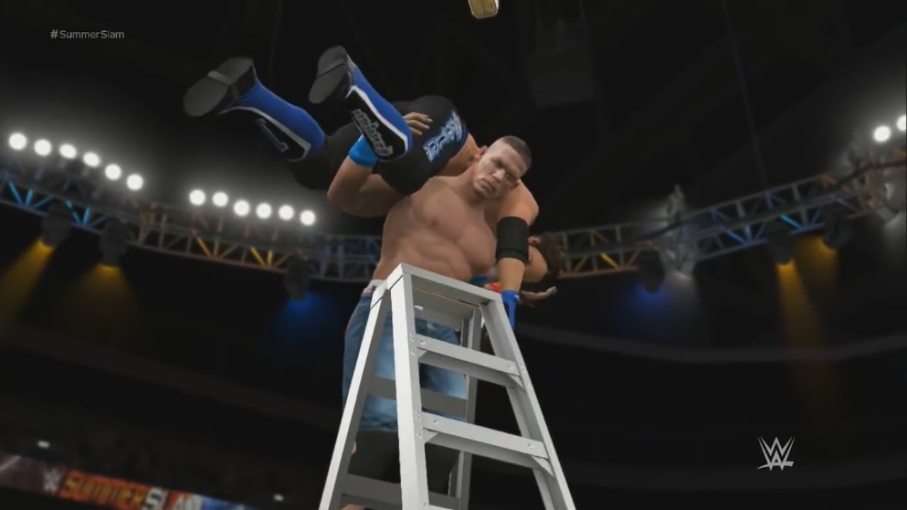 All ladder finishers wwe 2k17..