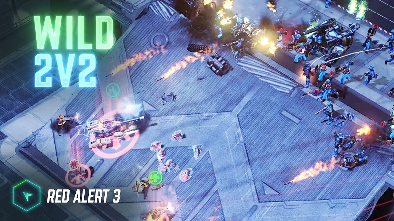 A Crazy 2v2 and Other Games - Red Alert 3 (Live Stream VOD)