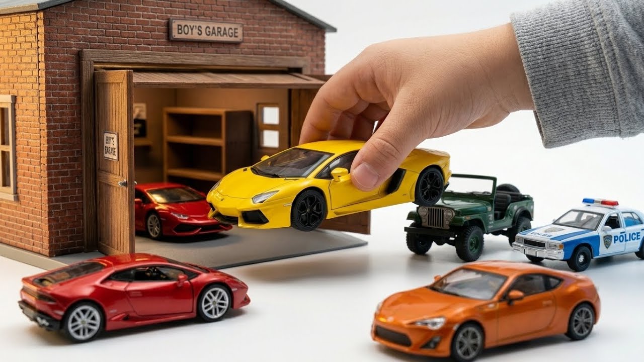Игрушечные Машинки для Детей 🚗 Toy Cars Adventure | Realistic Macro Toy Cars