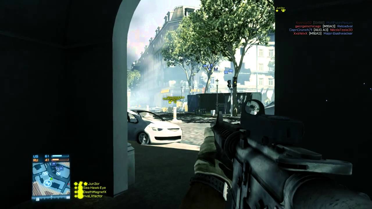 rivaLxfactor reaction to Premium and August content drop for Battlefield 3 (TDM hardcore gameplay)