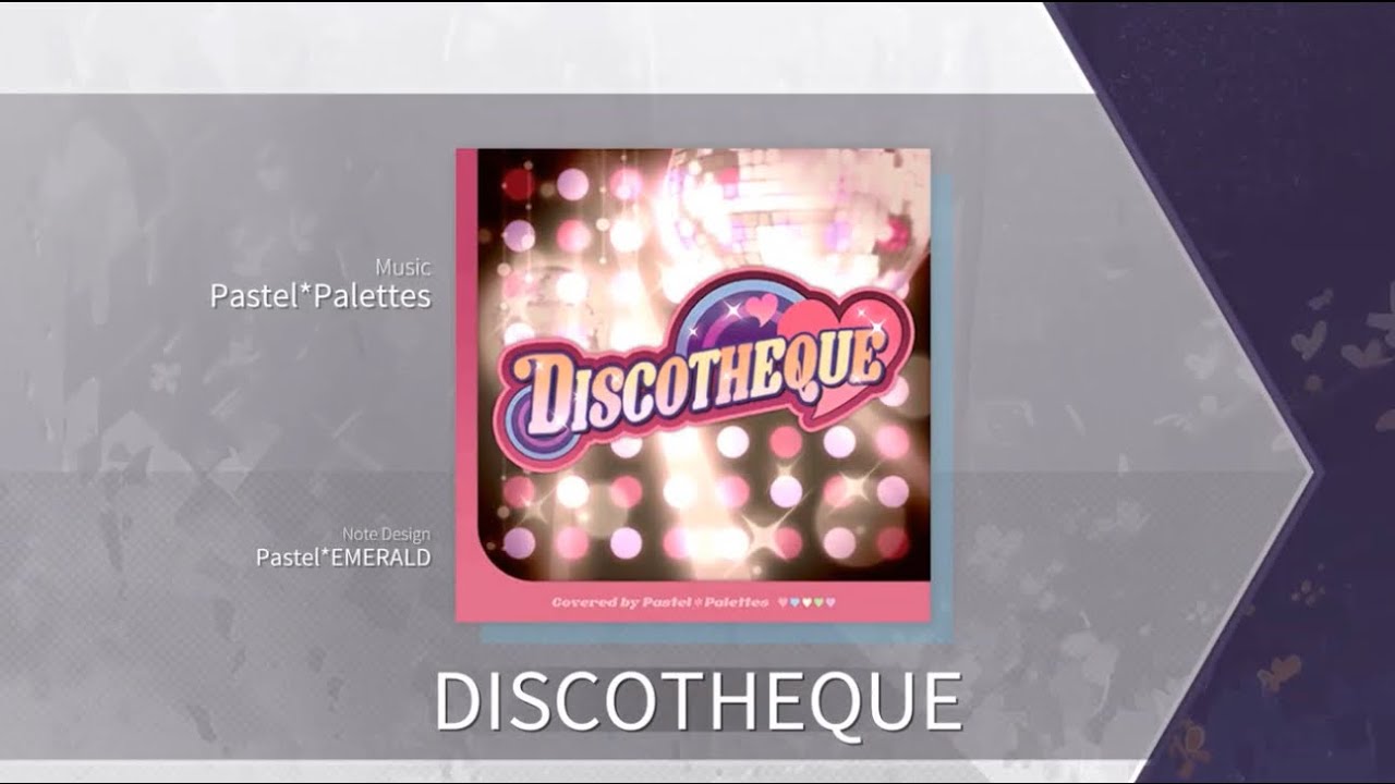 【Arcaea Fanmade】DISCOTHEQUE - Pastel*Palettes (Future 9)