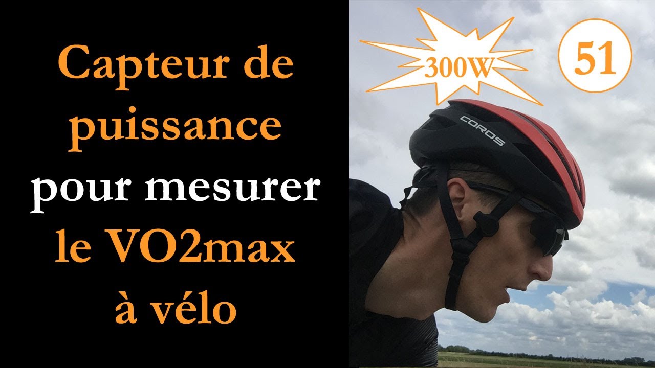 Pourquoi faut-il un capteur de puissance pour avoir le VO2max à vélo ?
