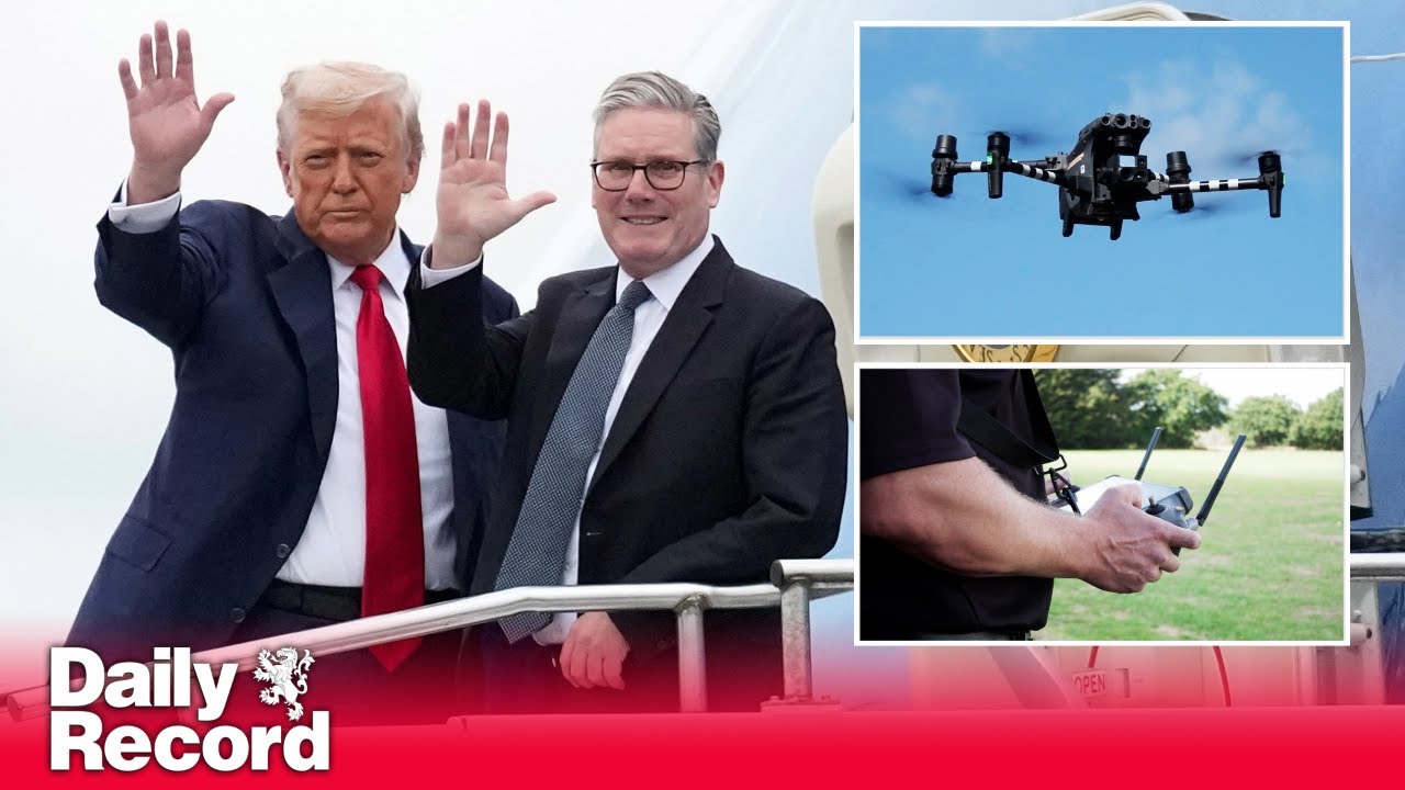 How Donald Trump’s state visit to the UK will be policed from the skies