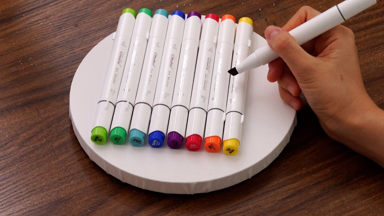 How To Paint Gradation Easily｜Painting For Beginners (1474)｜Gradation Art
