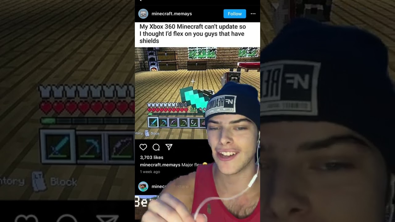 Minecraft flex?