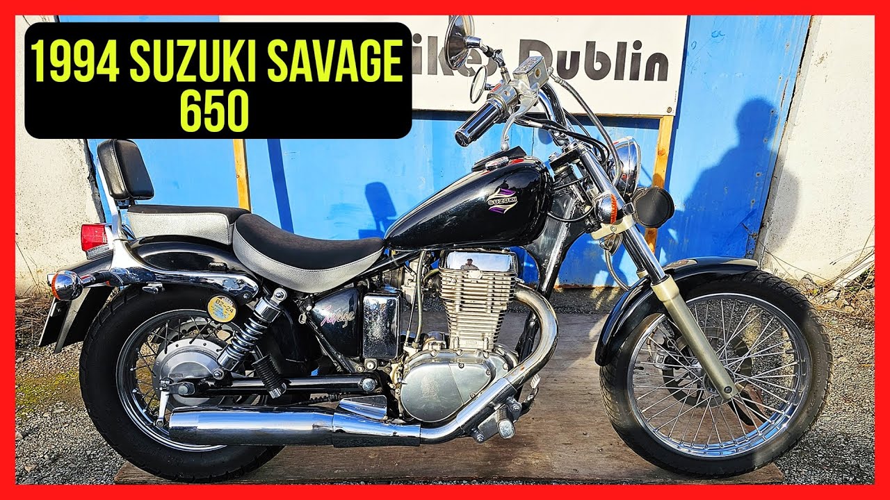 Unveiling the Classic Power: 1994 Suzuki Savage 650 Review & Ride