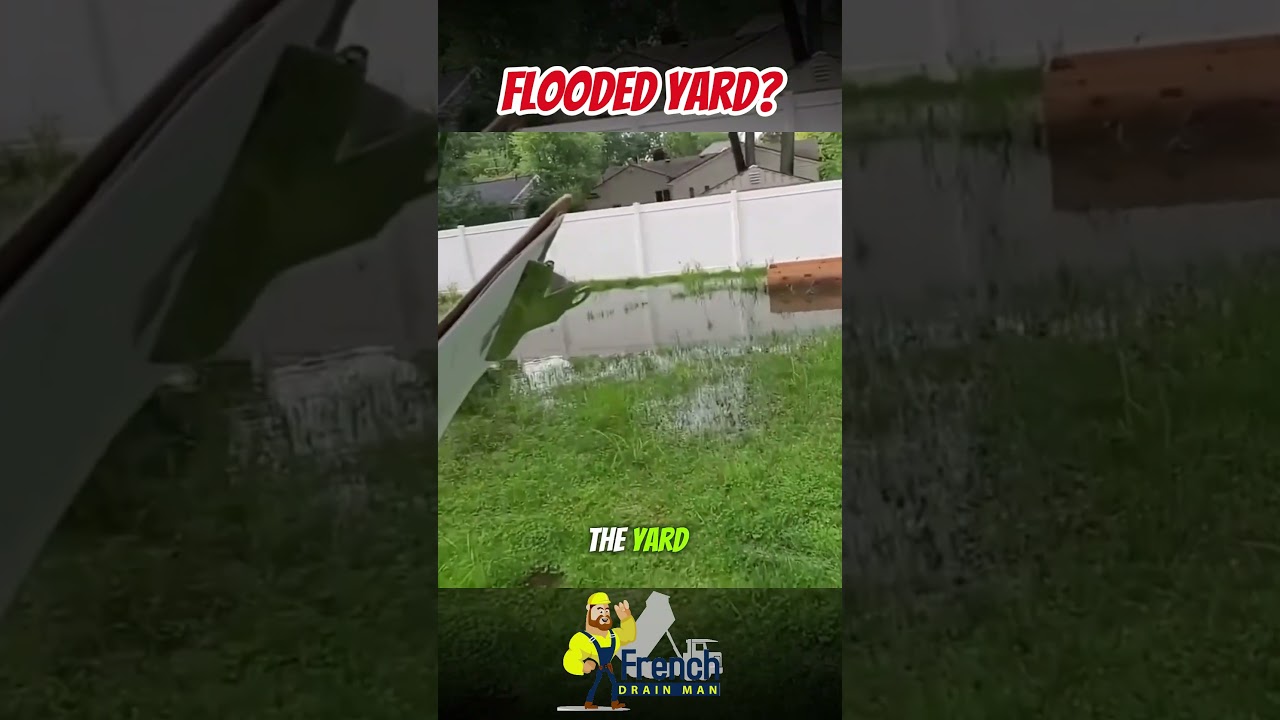 How To Fix a Yard With Standing Water