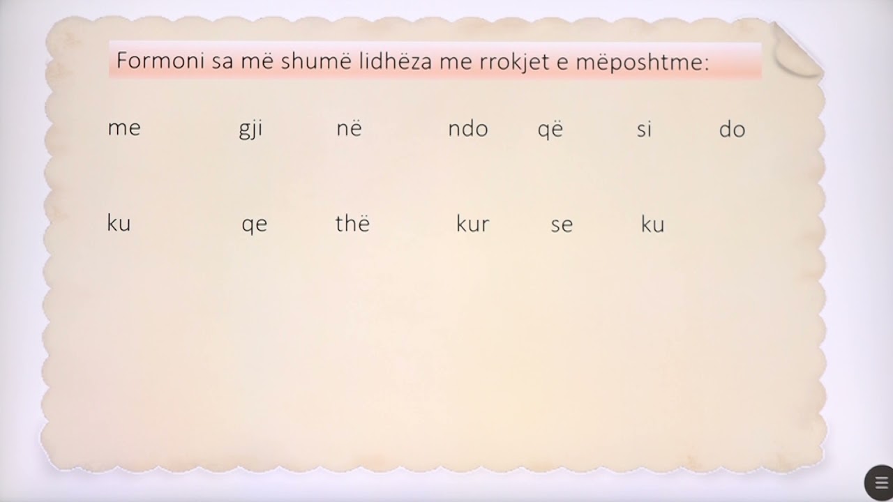 4 01 107 - Java 22 - Gjuhë shqipe -  Si t'i shkruajmë lidhëzat