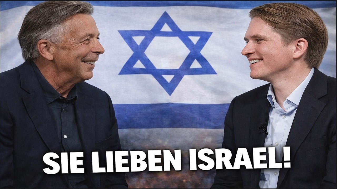 Norbert Bolz und Max Mannhart schillen zusammen für Israel - Fremdnationalismus bei Apollo News!