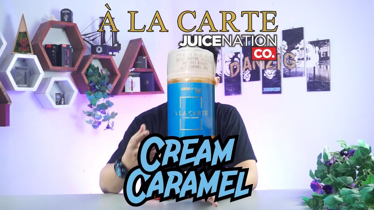 ALACARTE ‼️ CREAM CARAMEL By Juicenation.co