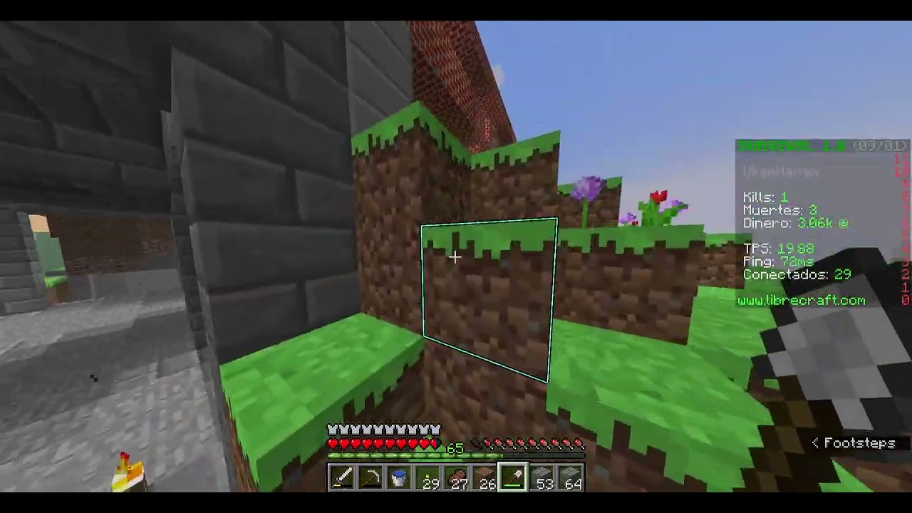 Minecraft - LibreCraft Survival 1.8 | 37: "El Salón de Piedra" 2026-01-08 