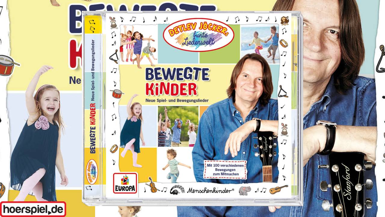 Detlev Jöcker: Bewegungslieder Hitmix. „Bewegte Kinder“