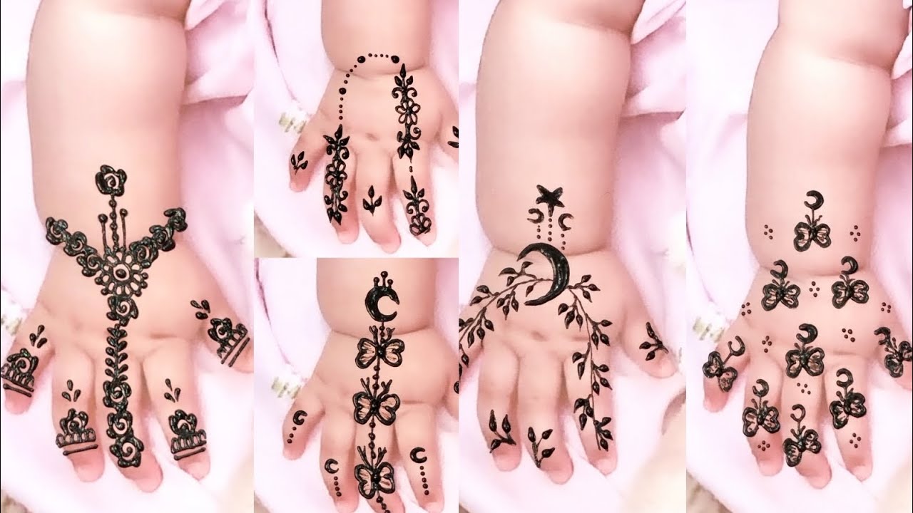 New Eid  Mehndi Designs 2026/Eid special kids Mehndi/Bacho ki mehndi Eid ke liye/نقش الحناء للأطفال 
