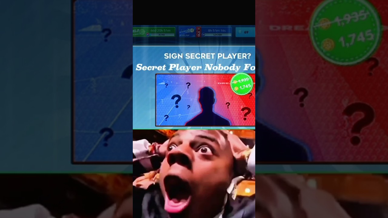 DLS26 🤯  Secret Player Nobody Found!💥#dls26 #dls26update #football #footballgame #shorts