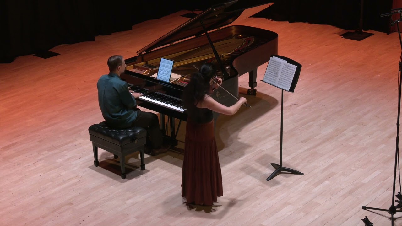 Amy Beach Violin and Piano Sonata Op. 31, Mvt 1 Allegro moderato - Lara Hall and Justin Bird