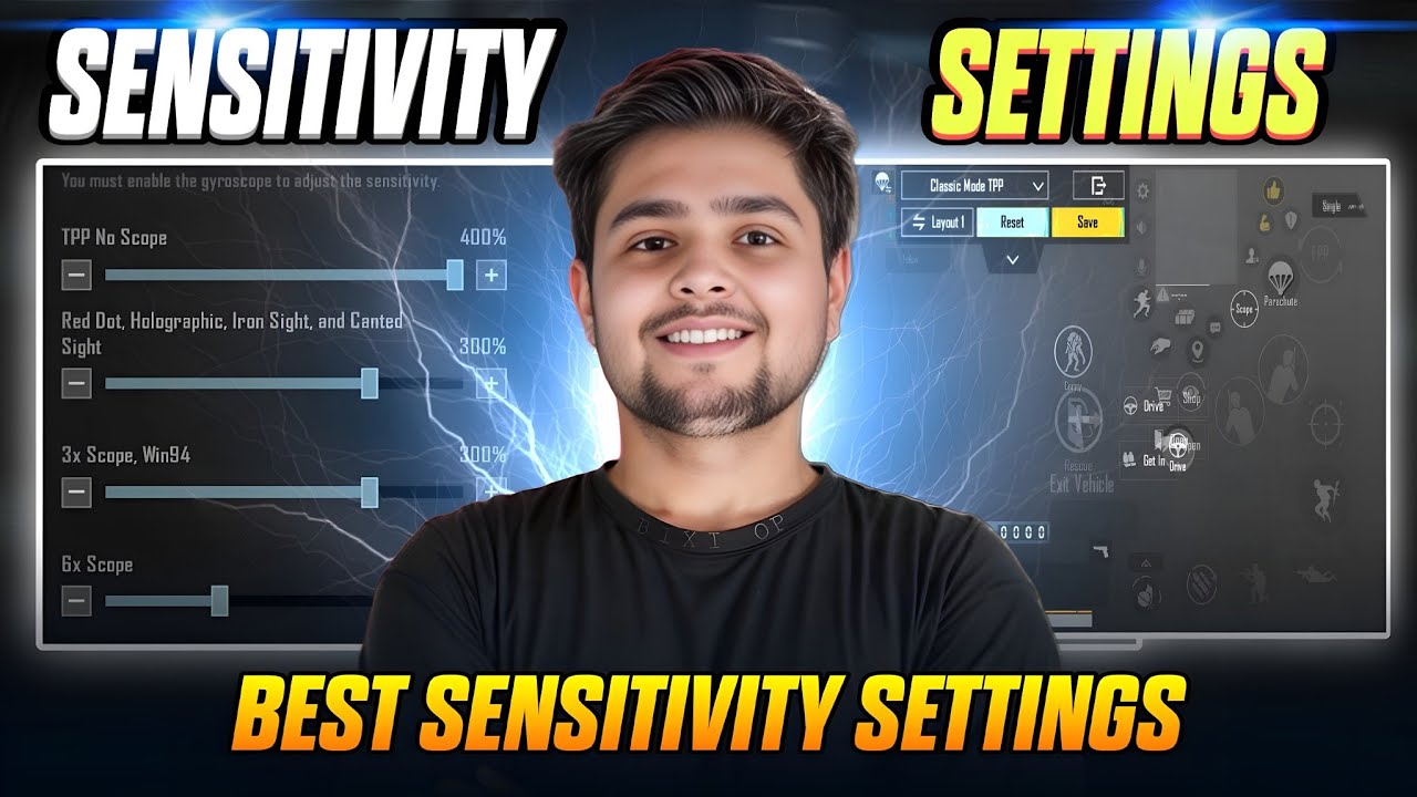 Bgmi 4.1 Update Sensitivity Settings 🔥 Best Sensitivity & Control Code PUBG / BGMI 