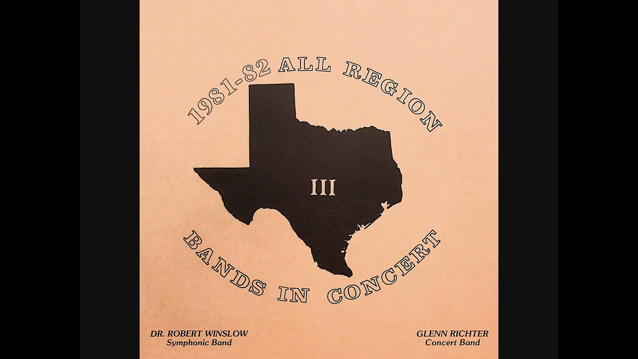 1981-82 TMEA III All Region High School Bands