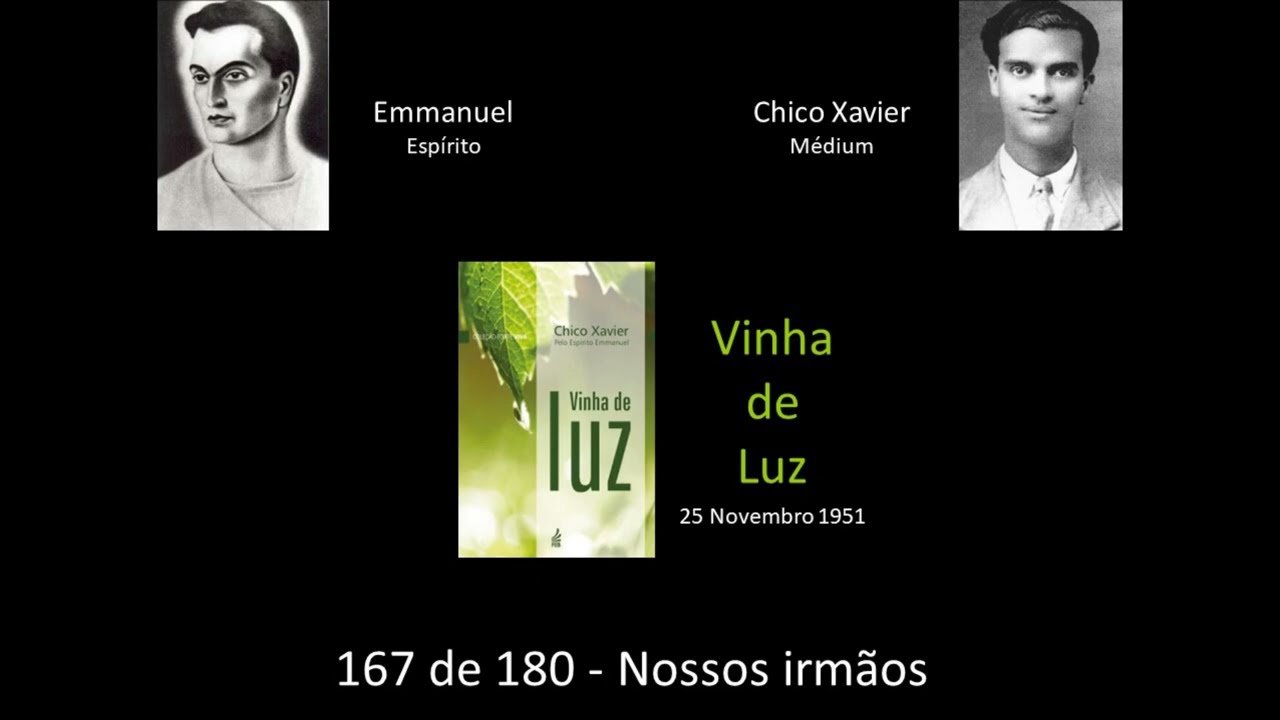 Cap 167 de 180 - NOSSOS IRM&Atilde;OS - Estudo do Livro Vinha de Luz -   Emmanuel e Chico Xavier
