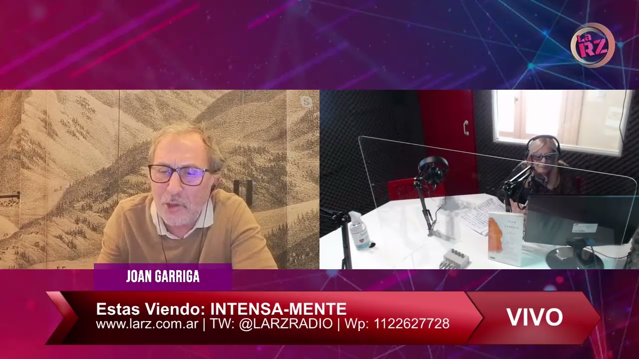 ENTREVISTA A JOAN GARRIGA BACARDI EN INTENSA-,MENTE